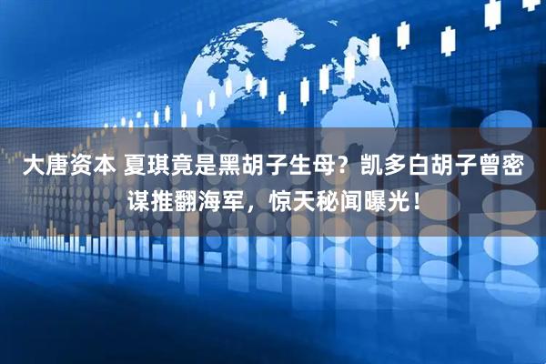 大唐资本 夏琪竟是黑胡子生母？凯多白胡子曾密谋推翻海军，惊天秘闻曝光！