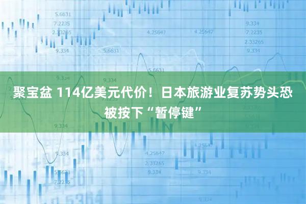 聚宝盆 114亿美元代价！日本旅游业复苏势头恐被按下“暂停键”